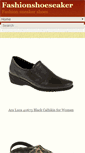 Mobile Screenshot of fashionshoeseaker.com